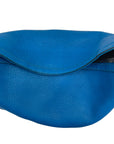 Gucci Blue Leather Medium Diana Bamboo Shoulder Bag