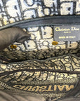 Christian Dior Saddle Bag Dior Oblique Embroidery