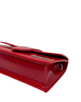 Jacquemus Red Patent Leather The Large Bambino Bag