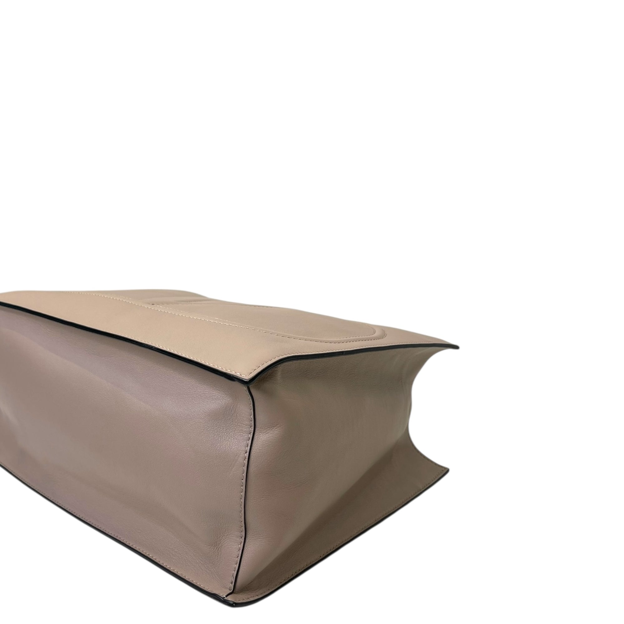 Valentino Garavani VLogo Leather Tote Bag