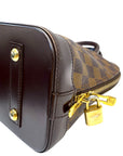 Louis Vuitton Alma PM Bag Damier Ebene Canvas