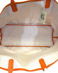 Goyard Orange Goyardine Coated Canvas St. Louis PM Tote
