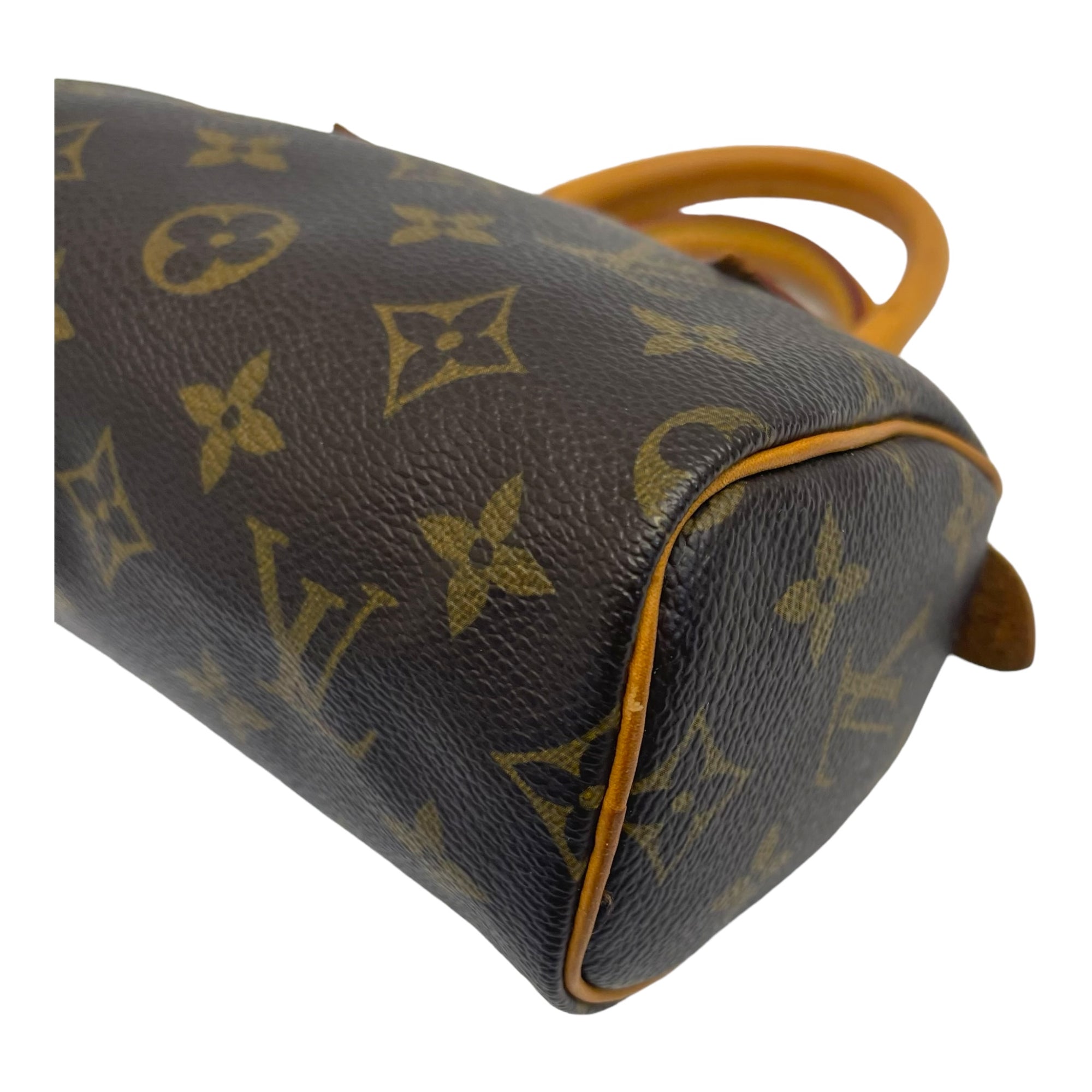 Louis Vuitton Monogram Canvas Nano Speedy Bandouliere Bag