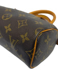 Louis Vuitton Monogram Canvas Nano Speedy Bandouliere Bag
