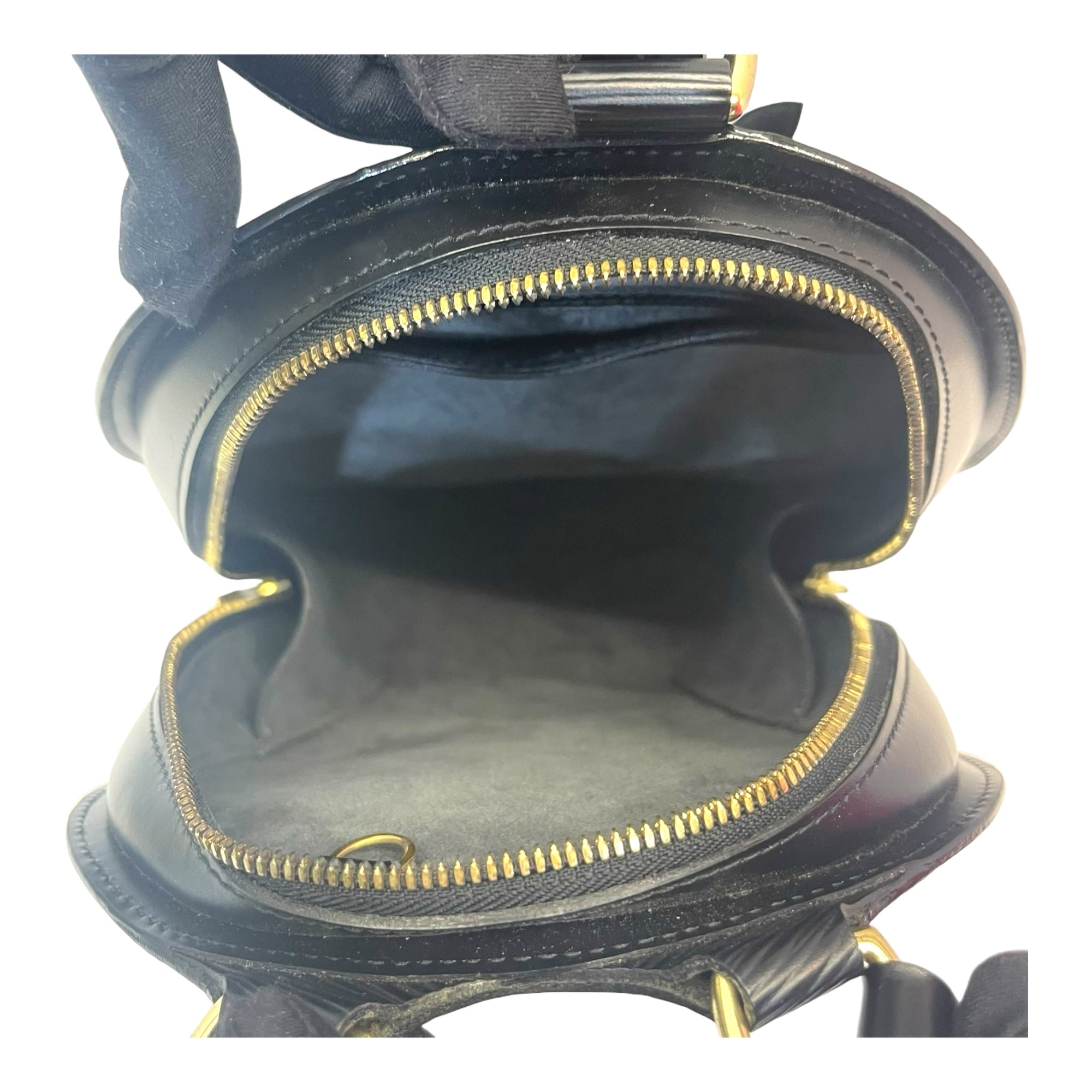Louis Vuitton Black Leather Mabillon EPI Backpack
