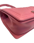 Chanel Boy Bag Medium in Lambskin Pink