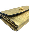 Versace Metallic Gold Clutch