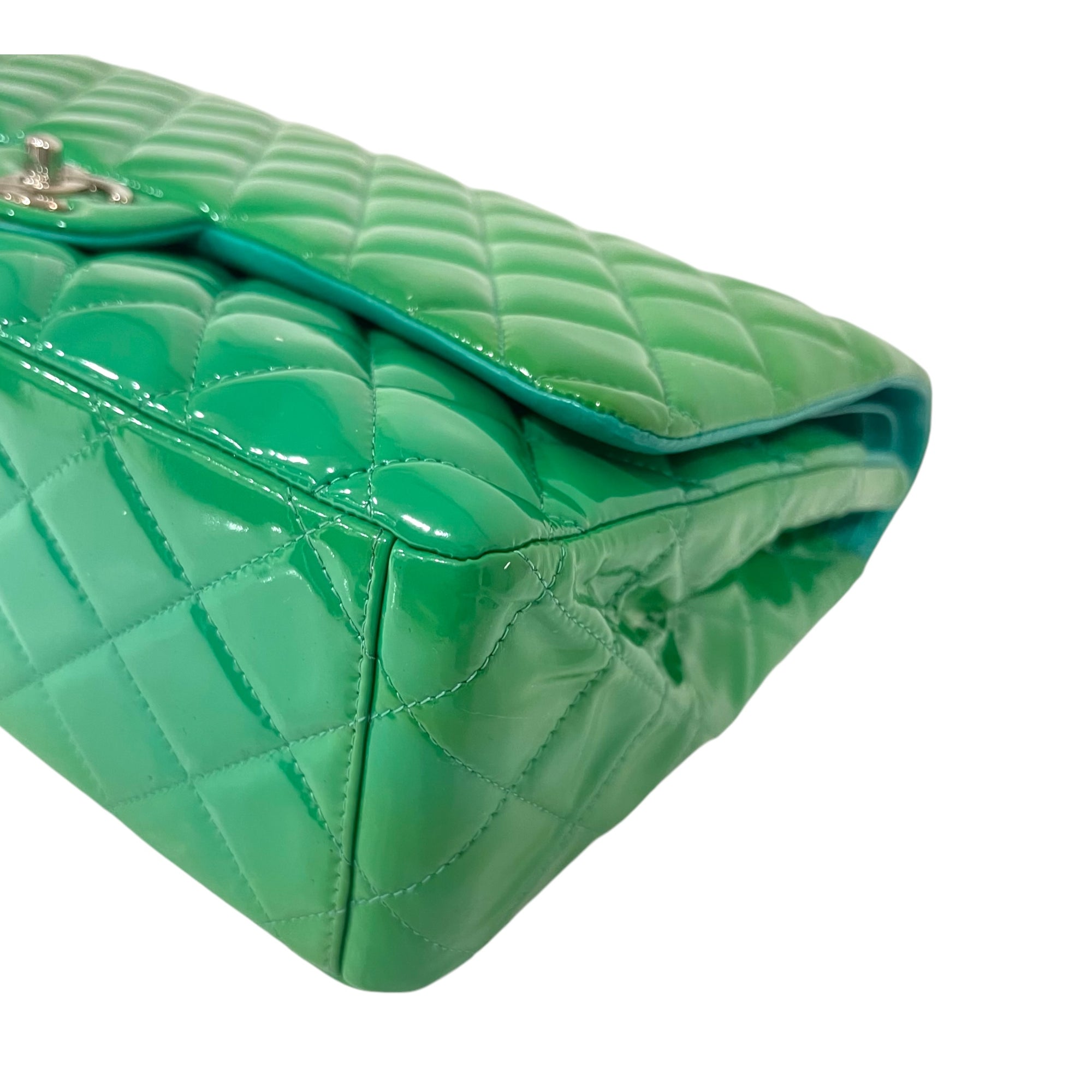 Chanel Double Flap in Patent Leather