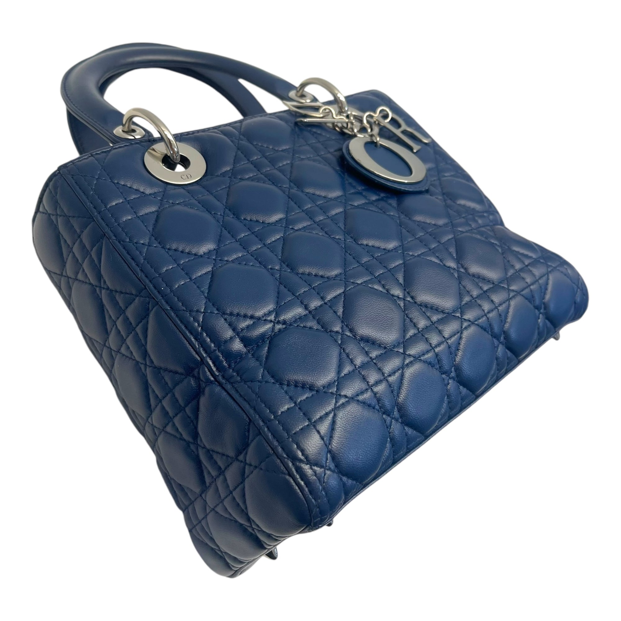 Lady Dior Medium Dark Blue