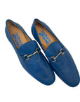 Salvatore Ferragamo Blue Loafers Men UK 9.5