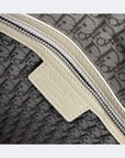 Dior White Cannage Leather Large Lady Dior Tote