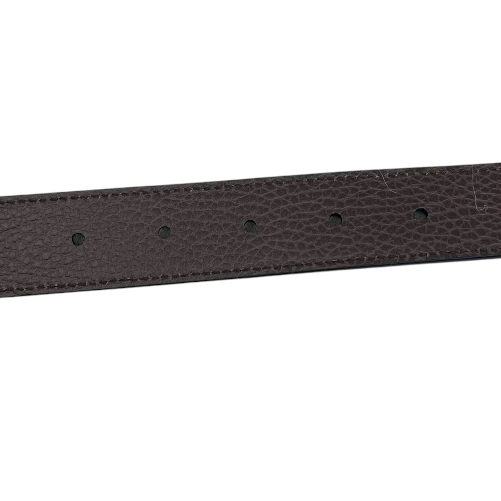 Gucci Reversible Gold Buckle Belt 110cm