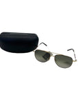 Salvatore Ferragamo Ruthenium Black Sunglasses