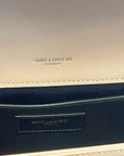 Saint Laurent Beige Leather Kate Shoulder Bag
