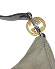 Gucci Beige Guccissima Leather GG Twins Medium Hobo Bag