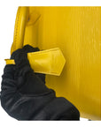 Louis Vuitton Citron Epi Leather Alma MM Bag