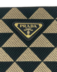 Prada Triangle Mini Jacquard Bag