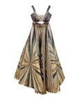 Amit Aggarwal Metallic Winged Lehenga Model- AAIC-775