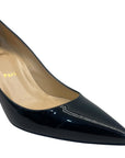 Christian Louboutin Black Patent Leather Pigalle Pumps EU 39