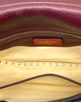 Valentino Rubin Grainy Leather Rockstud Crossbody Bag