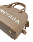Balenciaga Beige Leather XXS Ville Satchel