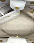 Chanel 2022 Enamel Medium Deauville Tote Bag
