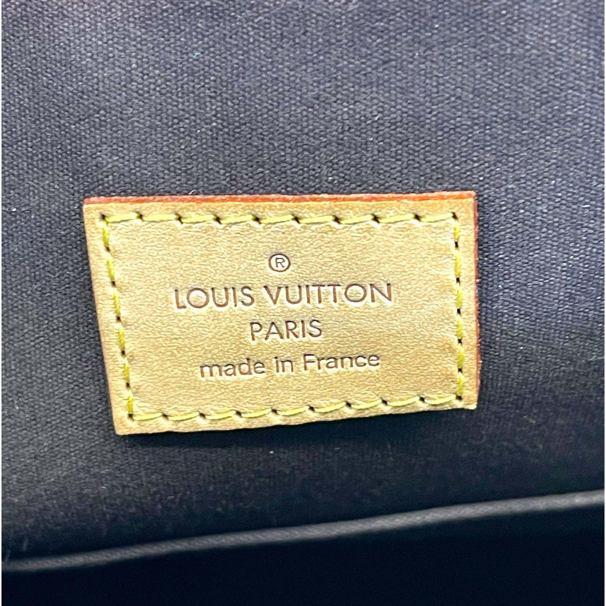 Louis Vuitton Amarante Monogram Vernis Alma PM Bag