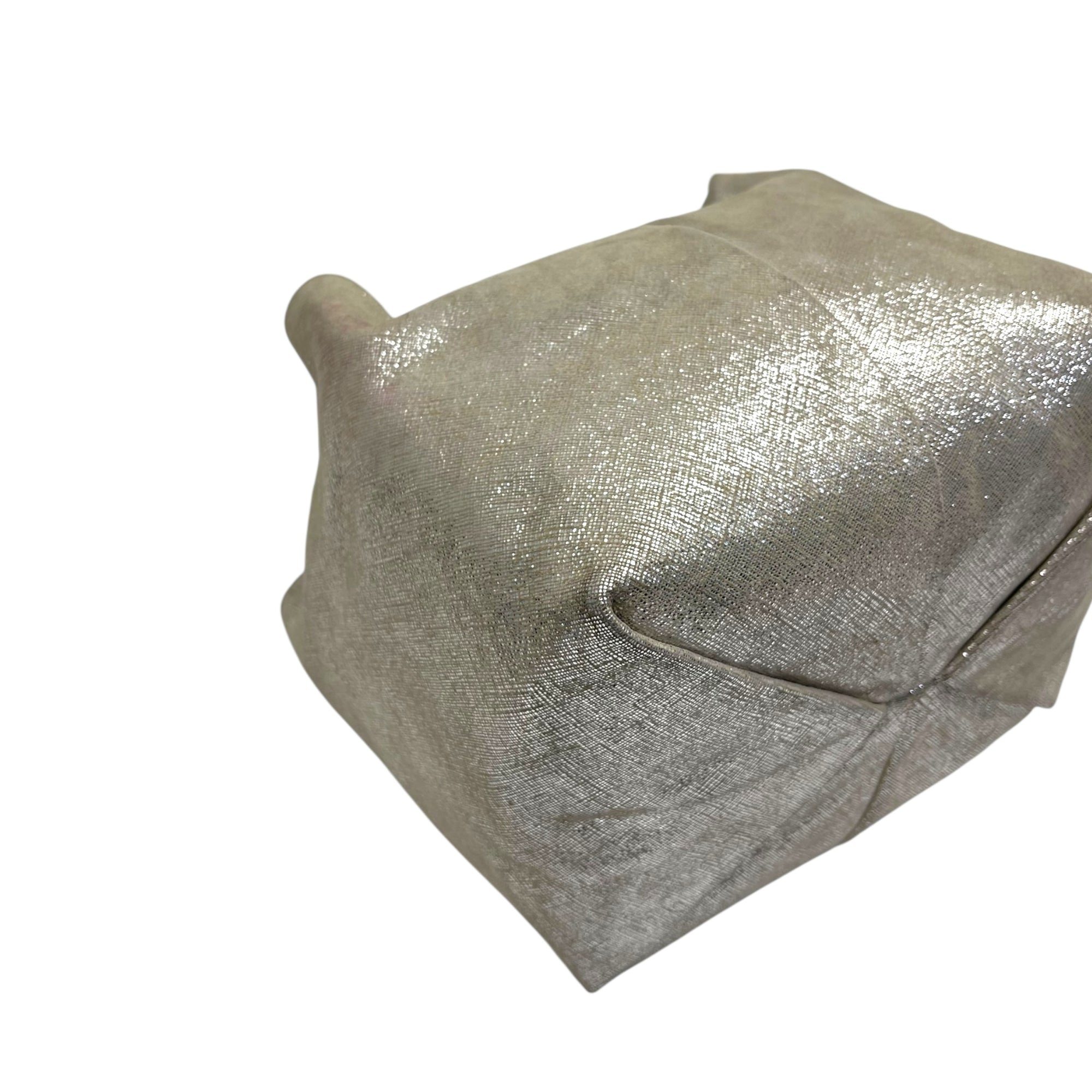 Chanel Metallic CC Hobo Bag