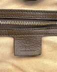 Gucci GG Supreme Ophidia Canvas and Leather Medium Tote Bag