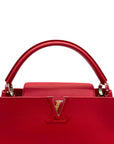 Louis Vuitton Capucines Rubis Taurillon Leather MM Bag