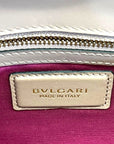 Bvlgari Old Rose Leather Medium Serpenti Forever Shoulder Bag