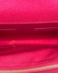 Louis Vuitton Vernis Patent Leather Louise Clutch One Size