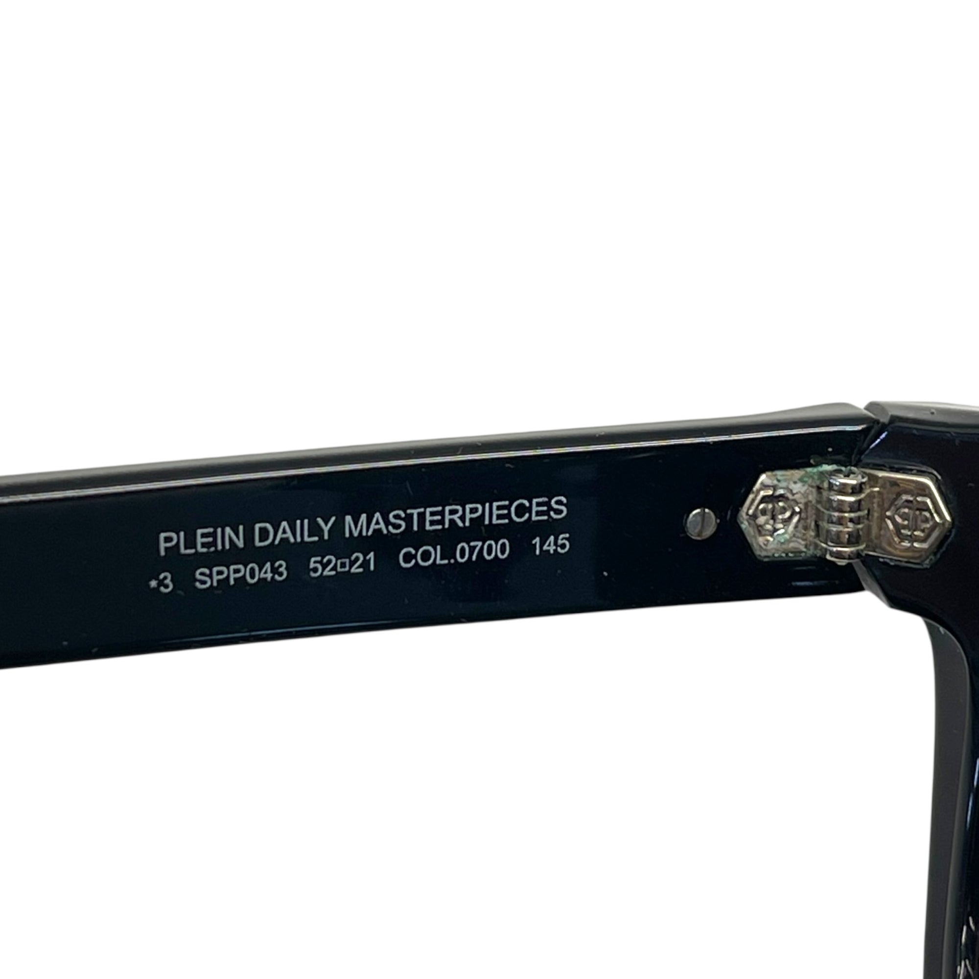 Philipp Plein Daily Masterpieces Men's Sunglasses - Dark Grey