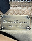 Salvatore Ferragamo Python Hobo Bag