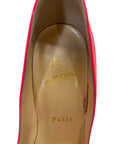 Christian Louboutin So Kate Pumps Neon Hot Pink/Beige EU 38