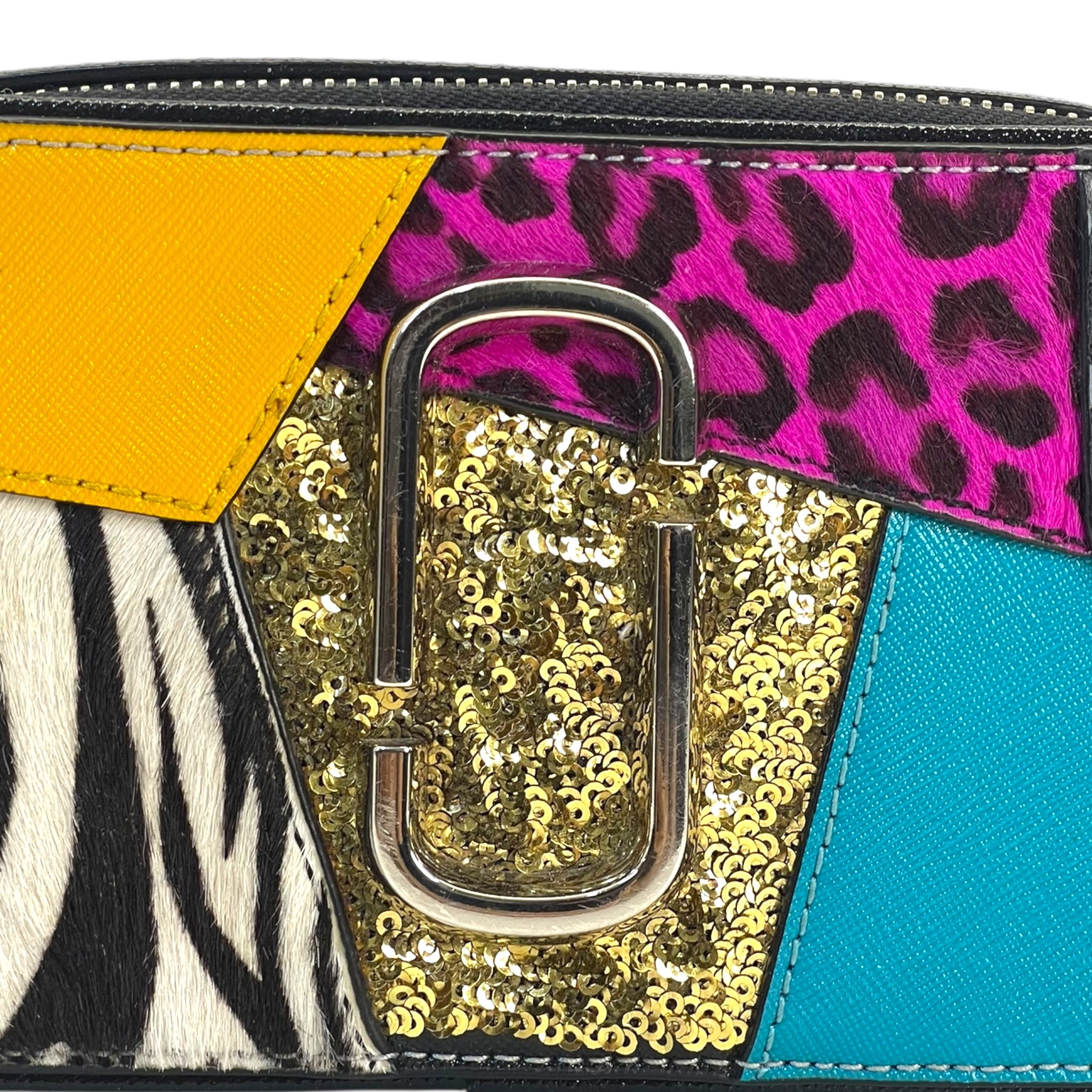 Marc Jacobs Snapshot Punk Patchwork Camera Bag