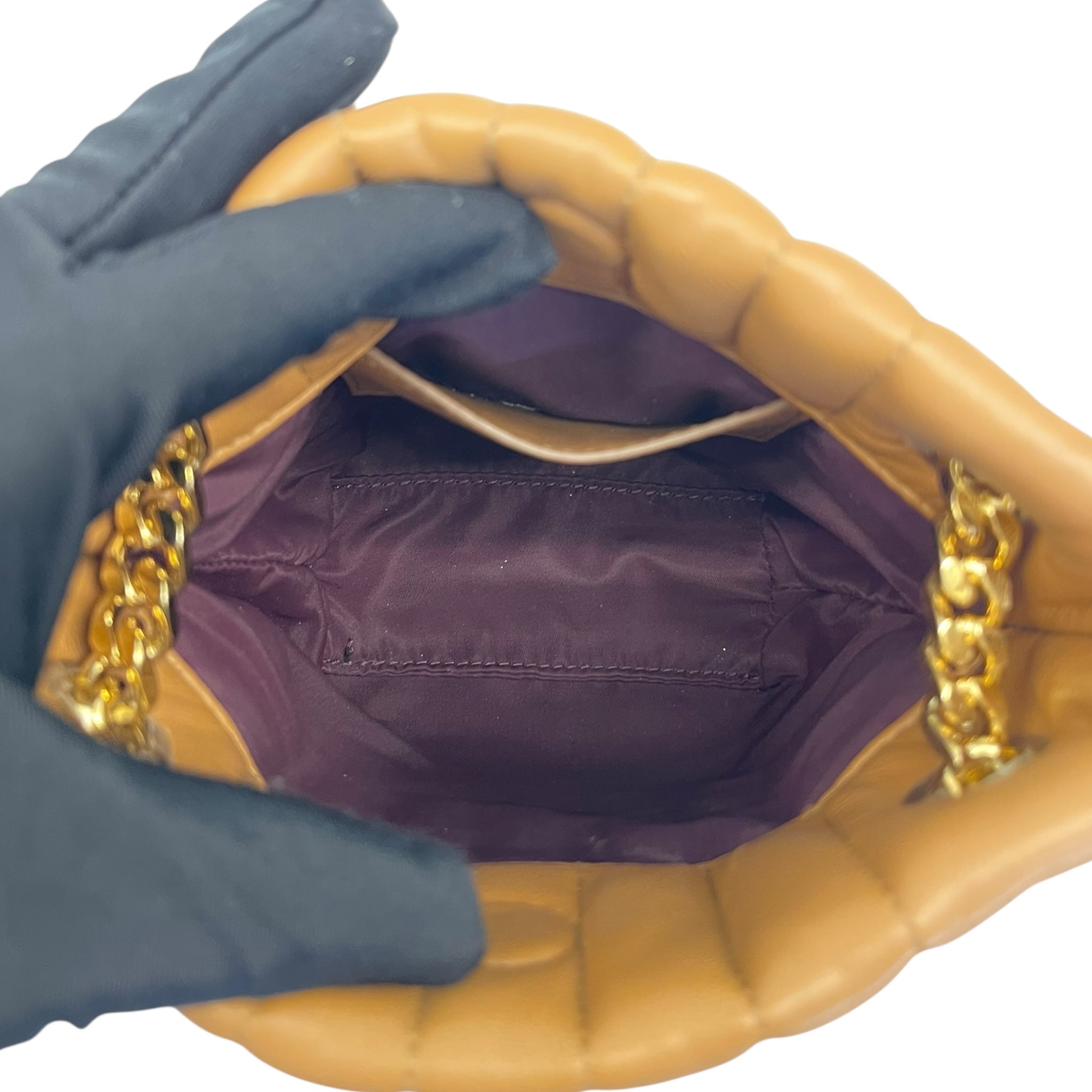 Burberry 'Lola Mini' bucket bag quilted lambskin leather