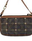 Louis Vuitton Monogram Canvas Limited Edition Riveting Pochette Accessoires Bag