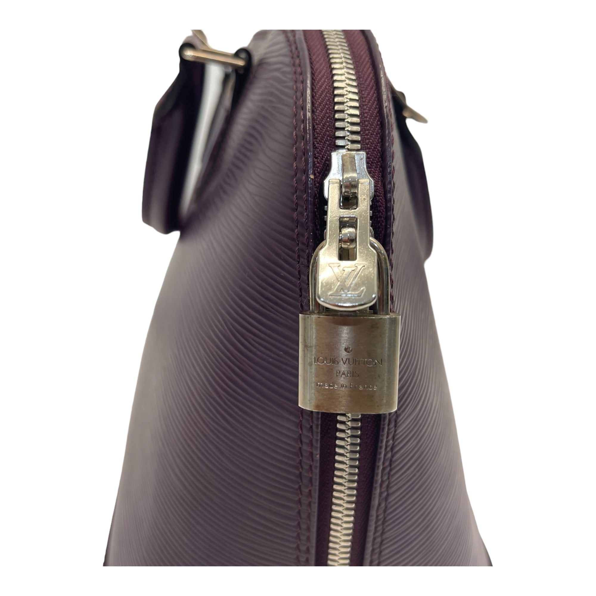 Louis Vuitton Purple Epi Leather Alma PM Bag