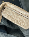 Burberry Mason House Check Canvas And Leather Diaper Tote Bag