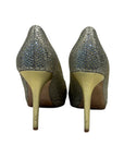 Jimmy Choo Shimmer Peep Toe Heels EU37
