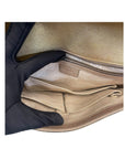 Gucci Gold Metallic Leather Horse Bit Clutch