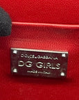 Dolce and Gabbana Red Patent Leather Bag
