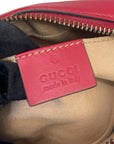 Gucci GG Marmont Leather Handbag in Red