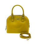 Salvatore Ferragamo Yellow Saffiano Leather Darina