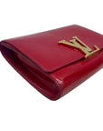 Louis Vuitton Patent Leather Louise MM Clutch
