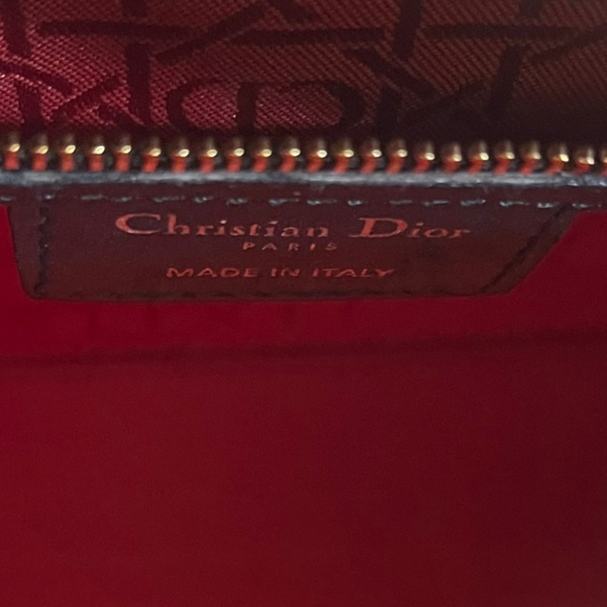 Christian Dior Mini Lady Dior Black Cannage Bag