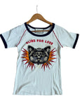 Gucci Cat Applique Blind For Love T-shirt