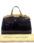 Louis Vuitton Black Magnetique Monogram Vernis Brea MM Bag