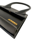 Jacquemus Black Leather Grand Le Chiquito Top Handle Bag